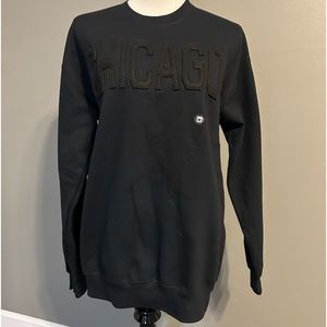 Chicago pull over sweatshirt‎ black new with tags